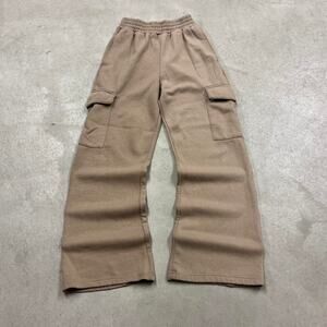 2000s wide leg cargo sweats